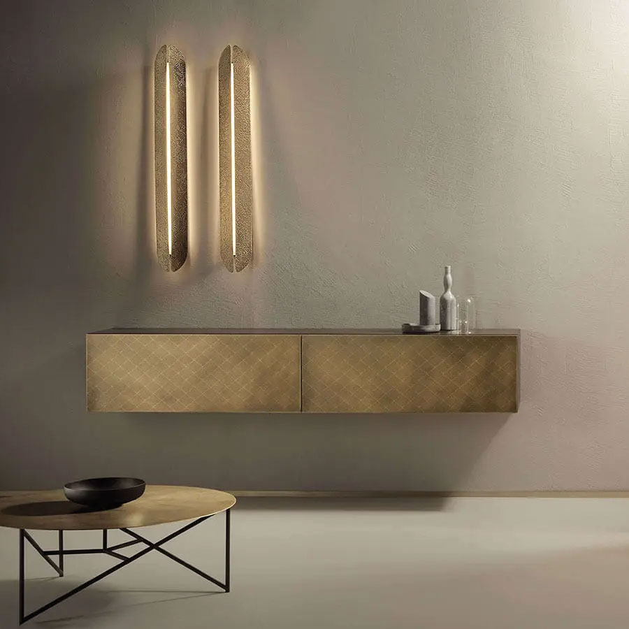 Wandboard De Castelli Gold Verkleidung hochwertig